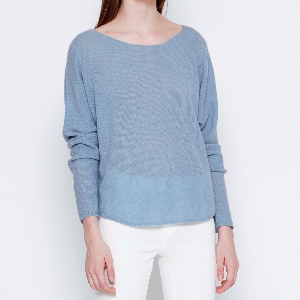 Joie Baby Blue Margeaux Cashmere Sweater